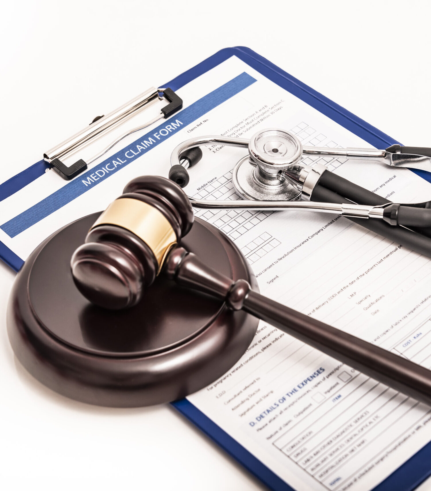 Medical Injury Claim Form. Medical negligence claim and claim for compensation.