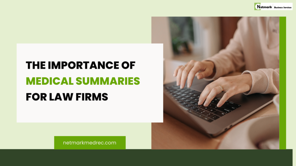 Medical summaries for law firms to simplify complex medical record review