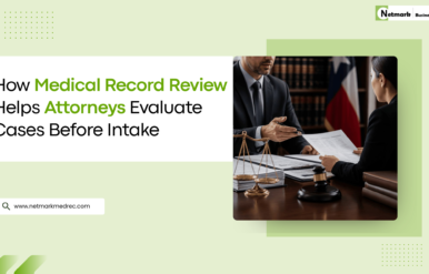 1 Medical record review documents for attorneys and legal case analysis by Netmark Business Services