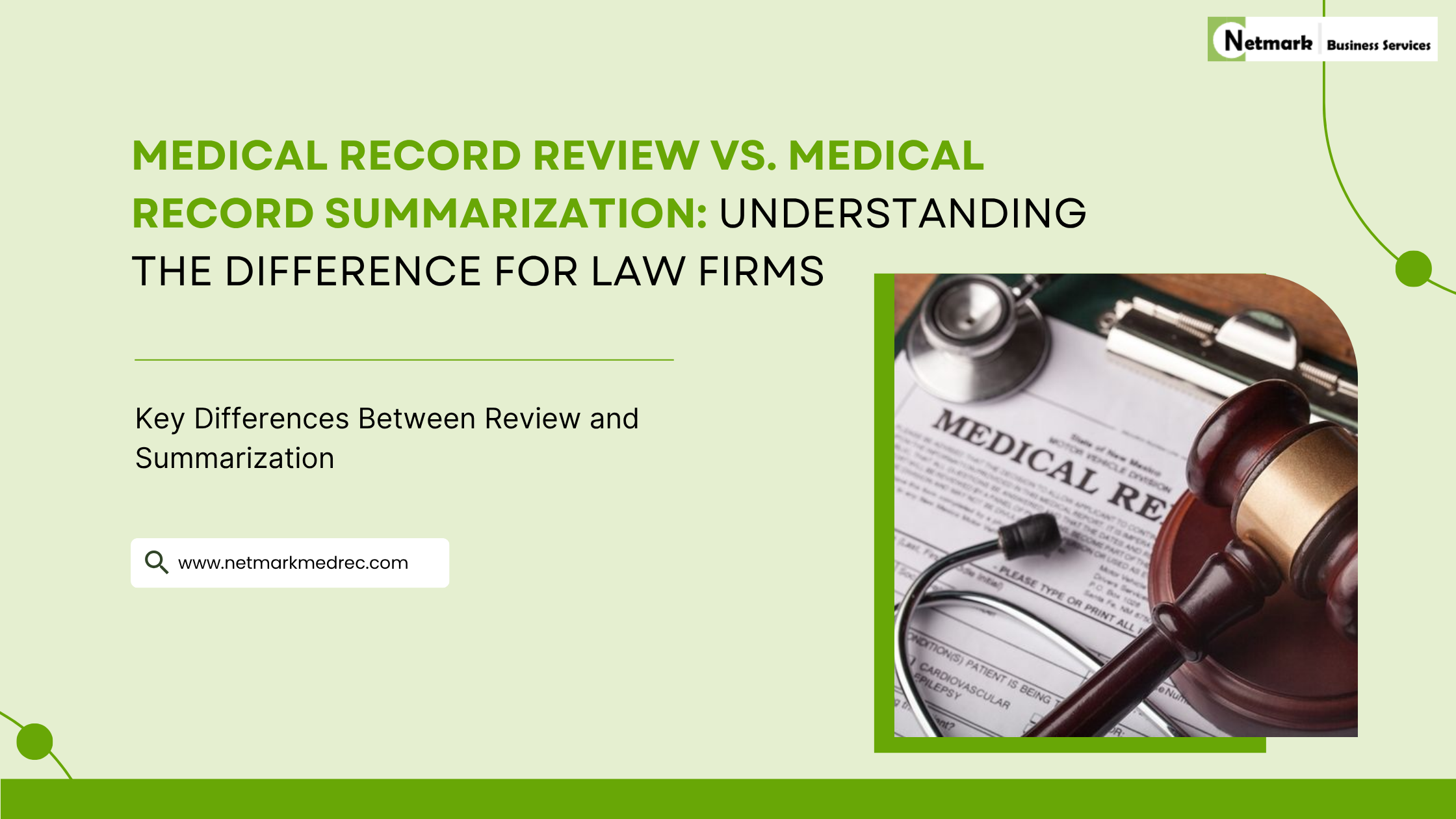 Medical Record Review vs. Medical Record Summarization: Understanding the Difference for Law Firms
